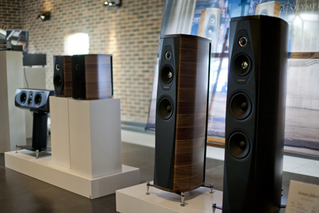 Sonus Faber Olympica bij Audiac Sonus Faber Olympica bij Audiac