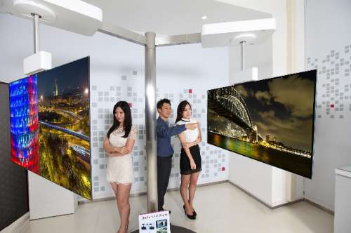LG tweezijdig OLED LG tweezijdig OLED