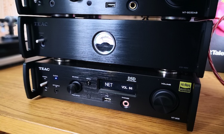 Review TEAC NT505 en GM-10M