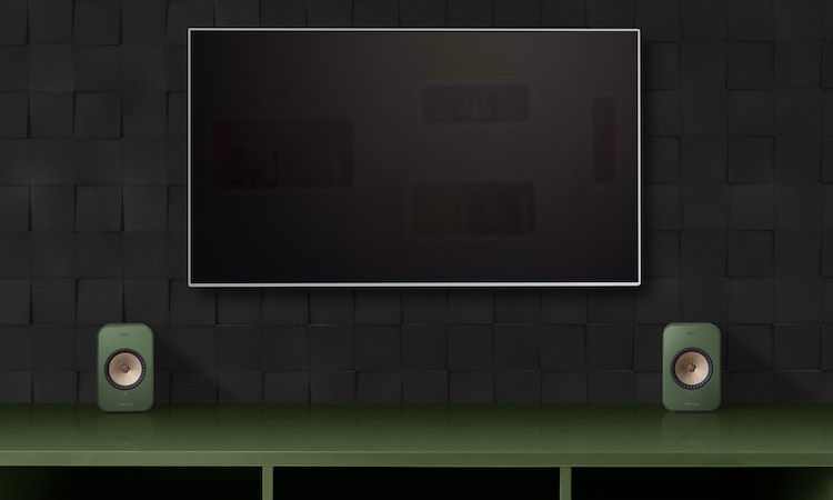 KEF LSX achtergrond KEF LSX achtergrond